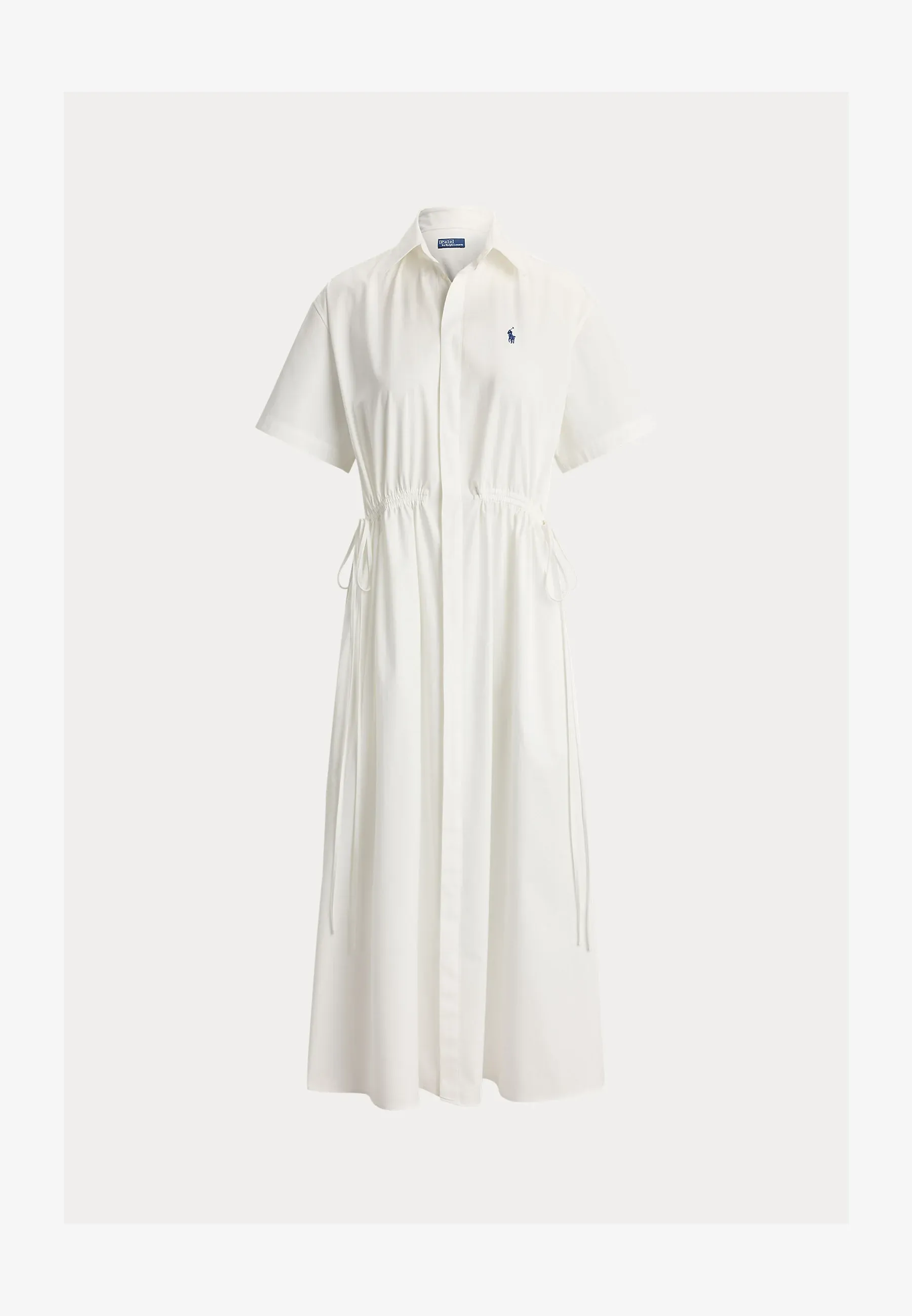 Ralph Lauren Cotton Drawcord Maxi Shirtdress, деталь