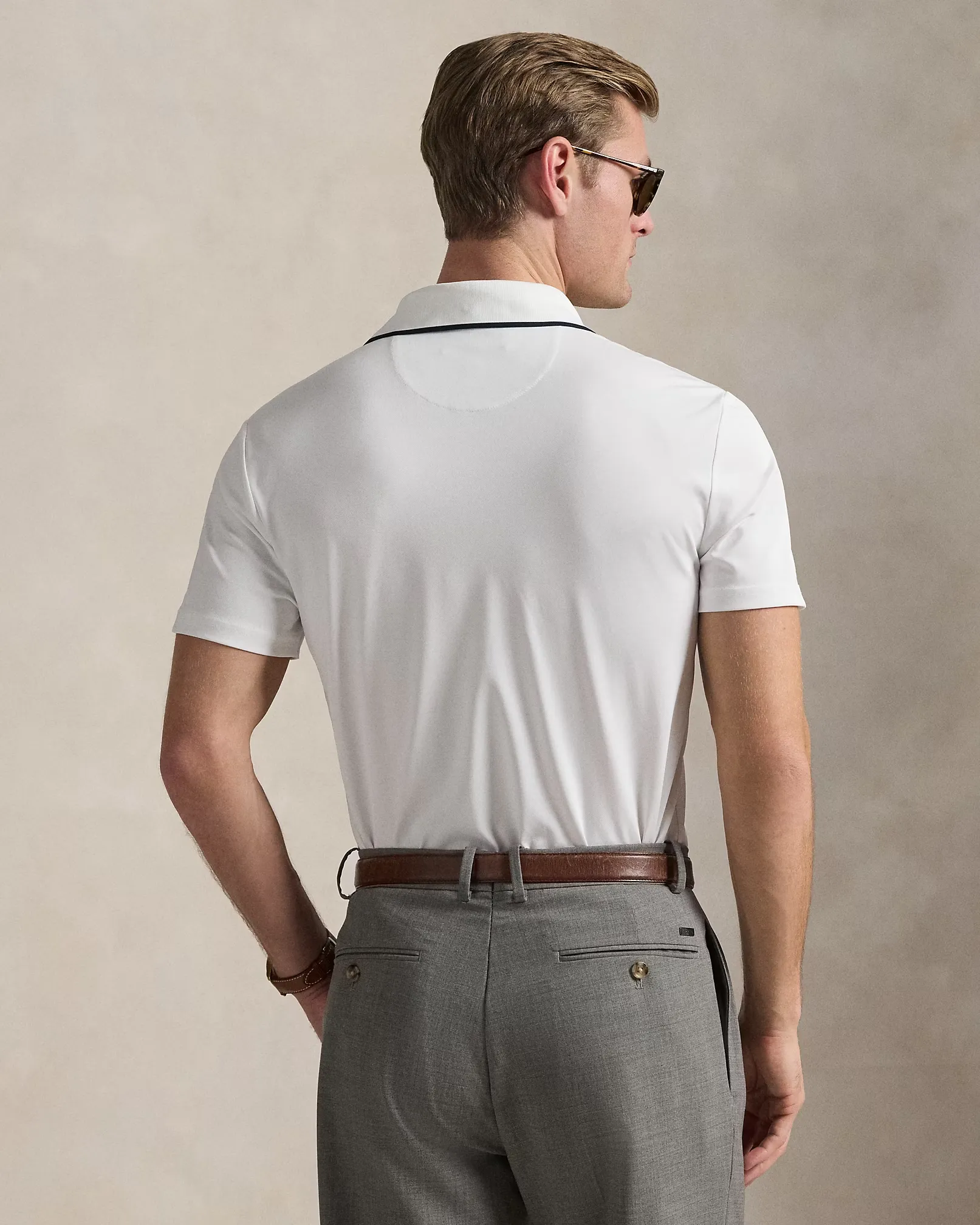 RLX Ralph Lauren Tailored-Fit Polo Bear Polo Shirt, деталь