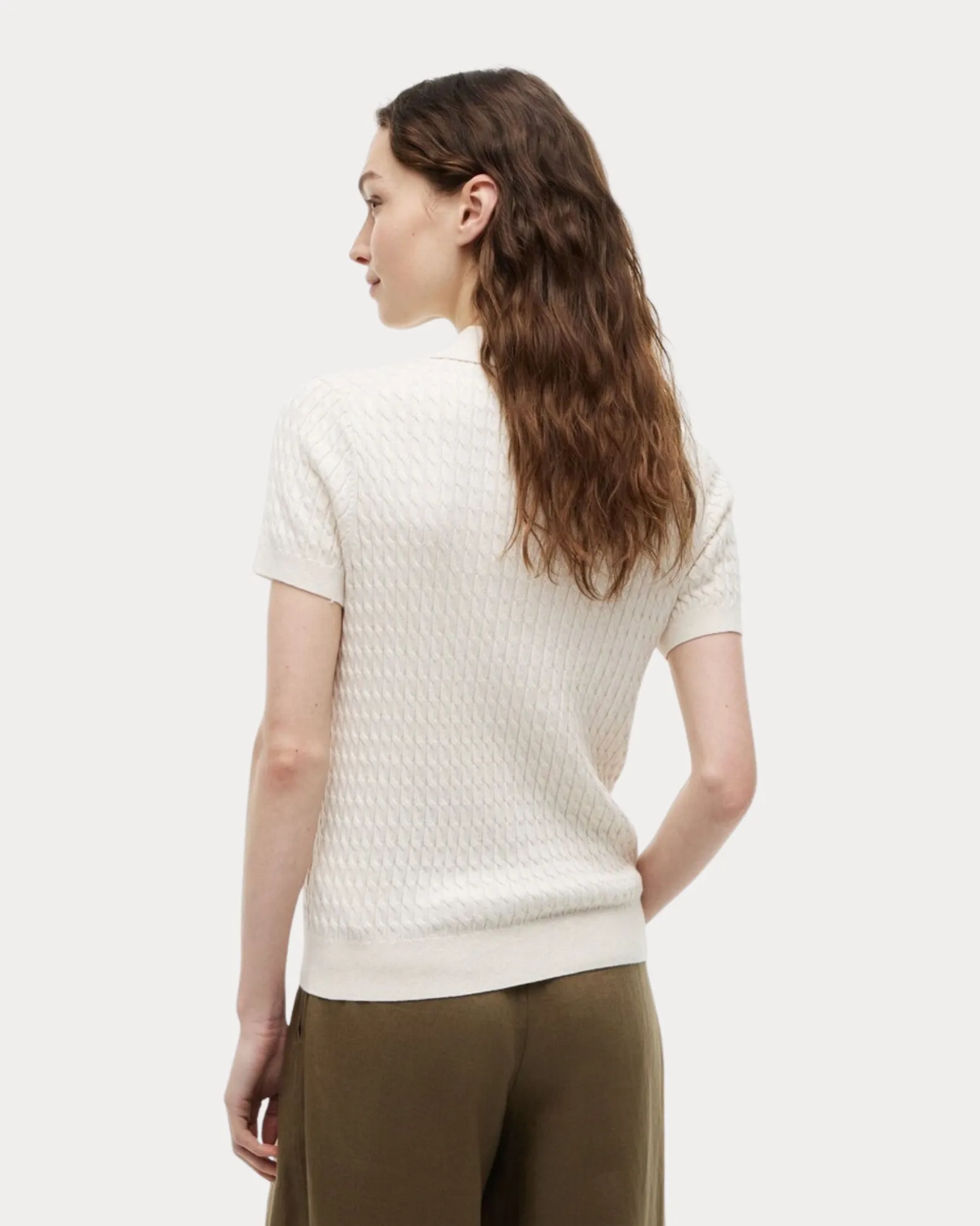 Tommy Hilfiger Short Sleeve Polo Sweater, деталь