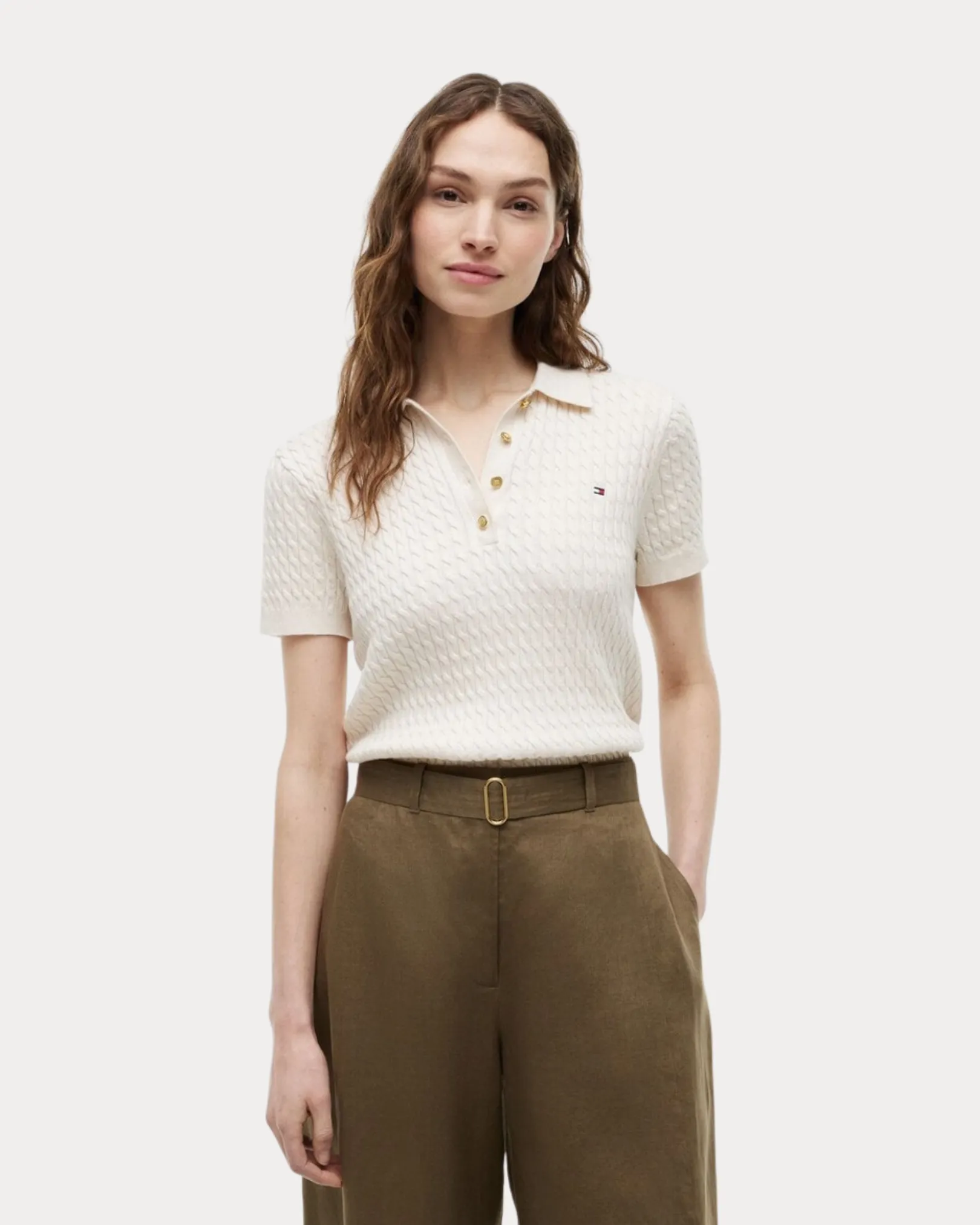 Tommy Hilfiger Short Sleeve Polo Sweater