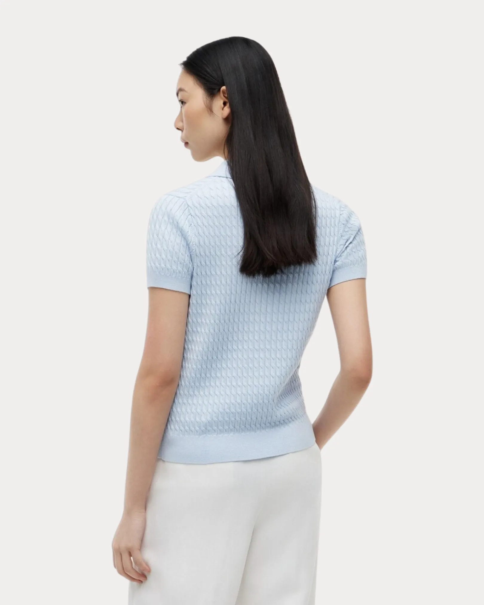 Tommy Hilfiger Short Sleeve Polo Sweater, деталь