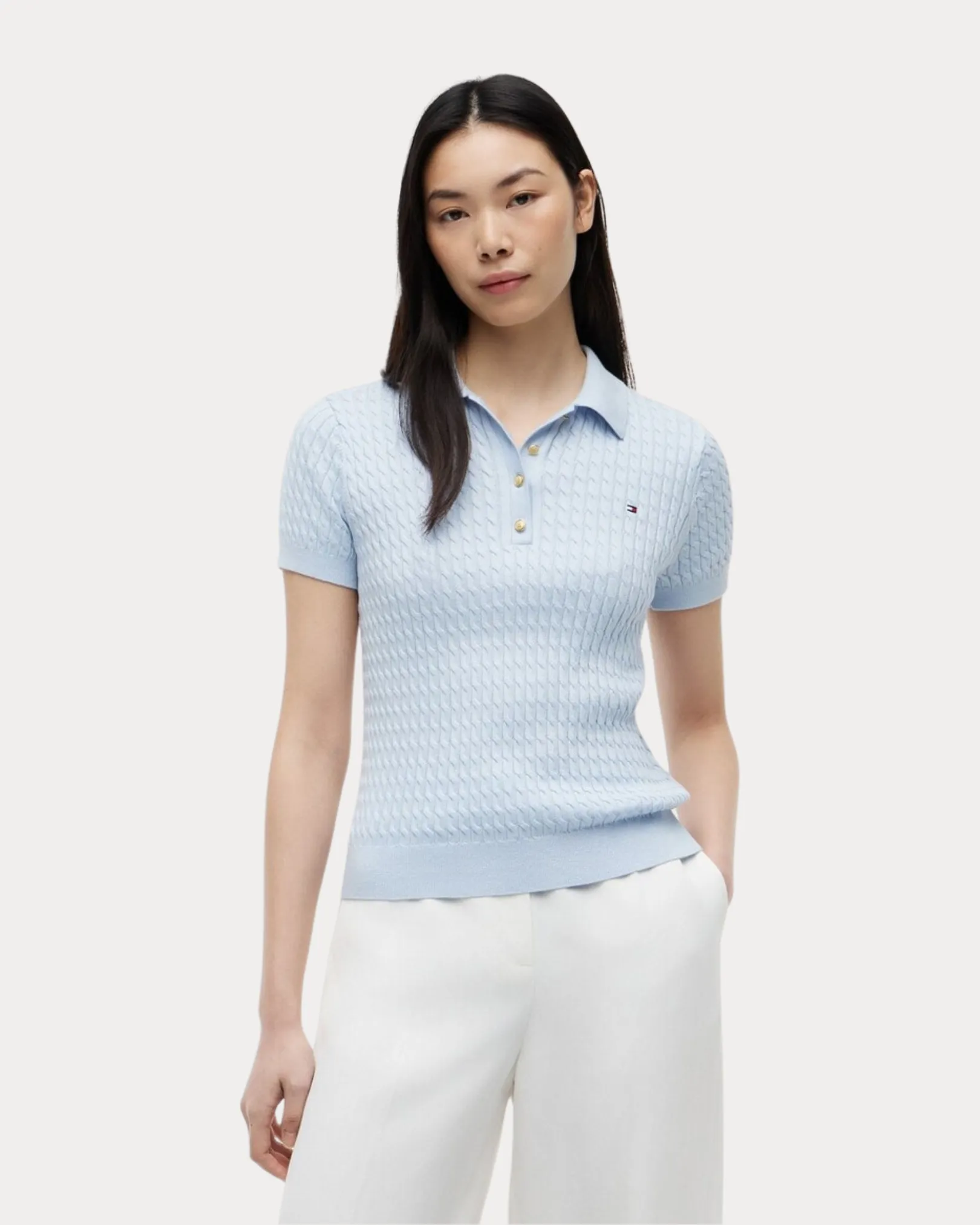 Tommy Hilfiger Short Sleeve Polo Sweater