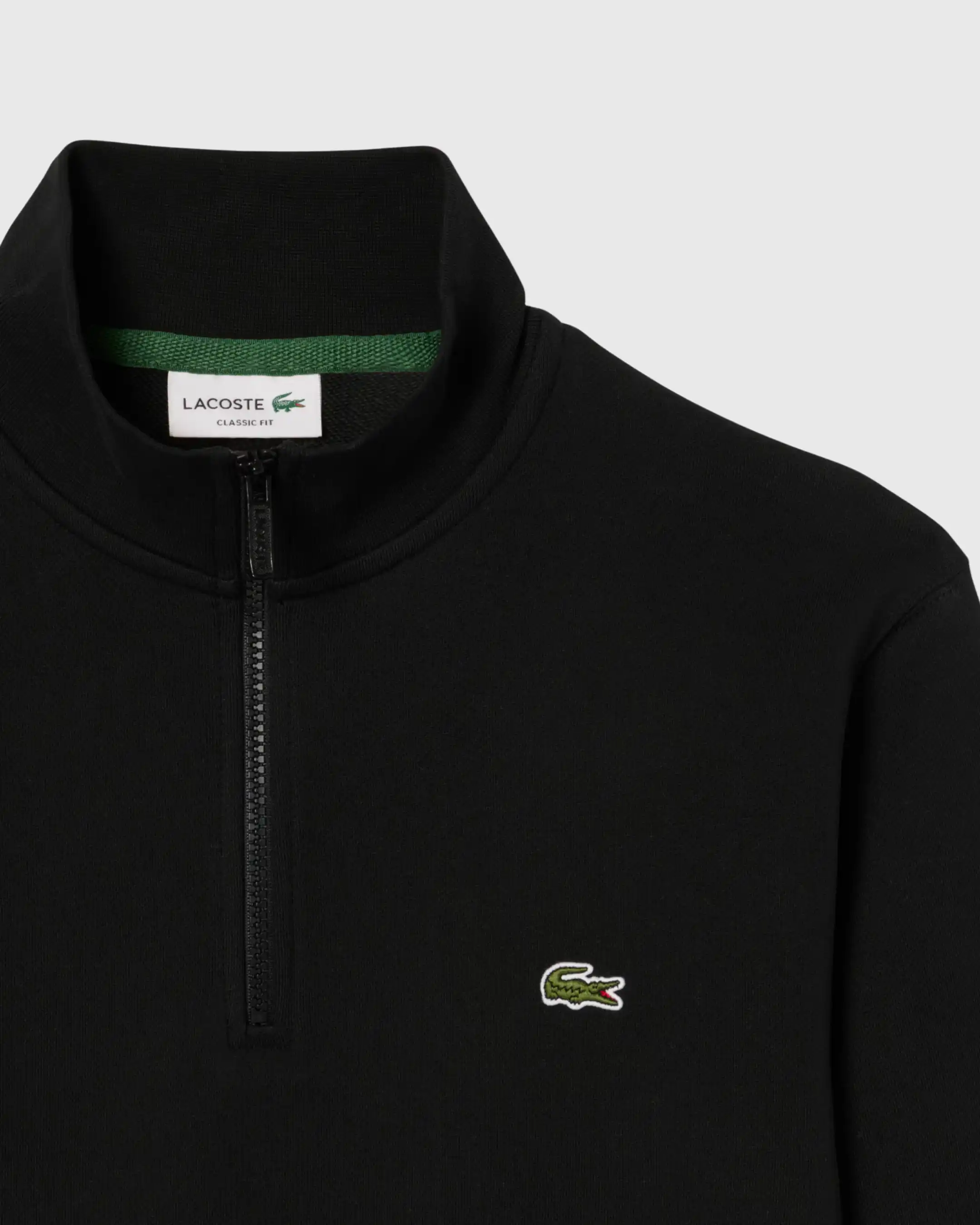Lacoste Men's Half-Zip Sweater, деталь