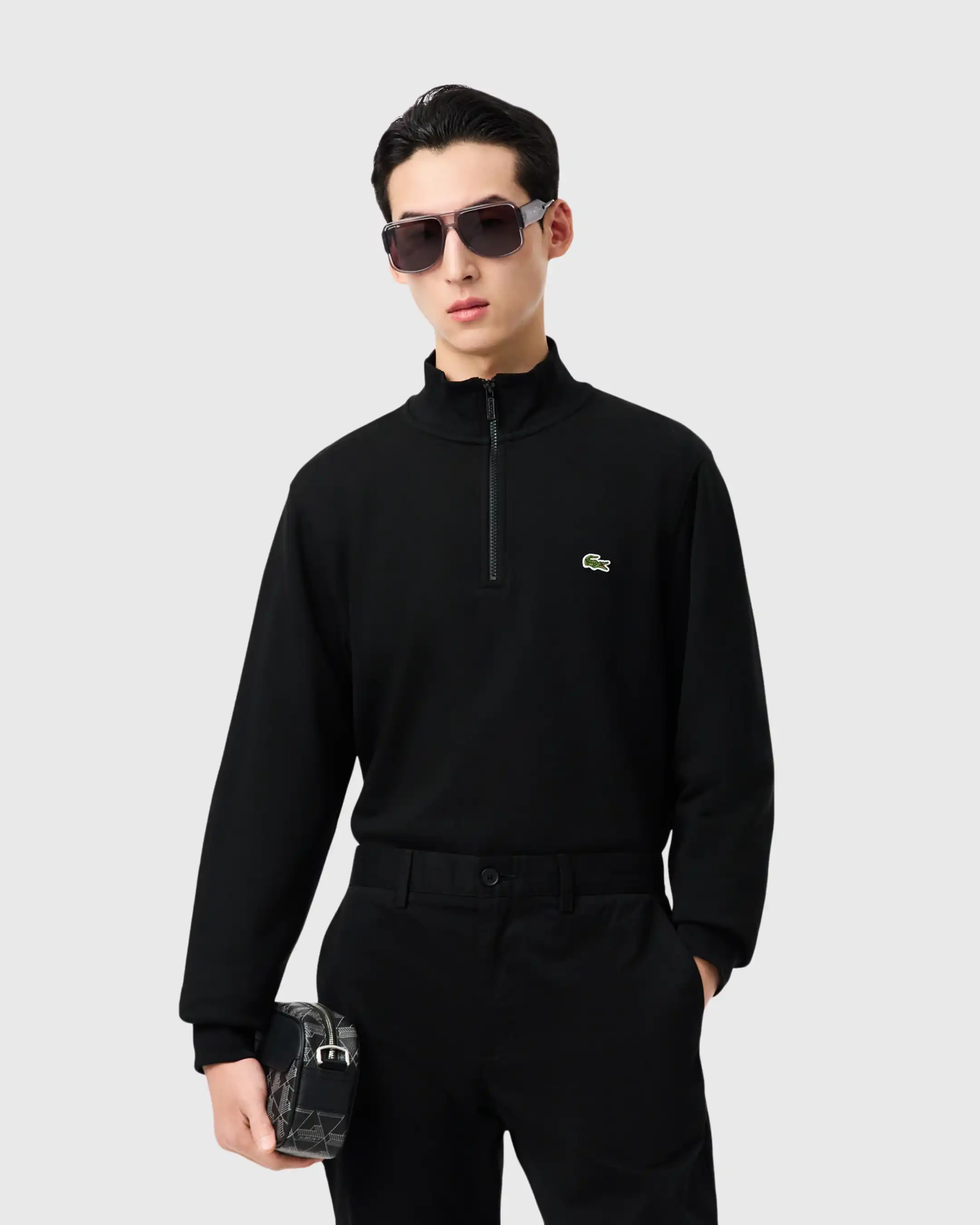Lacoste Men's Half-Zip Sweater