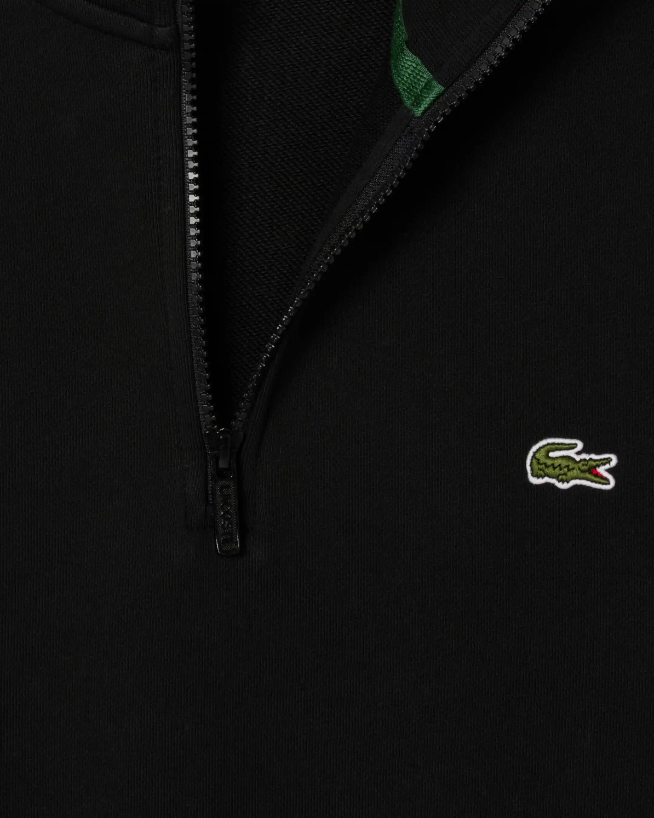 Lacoste Men's Half-Zip Sweater, деталь