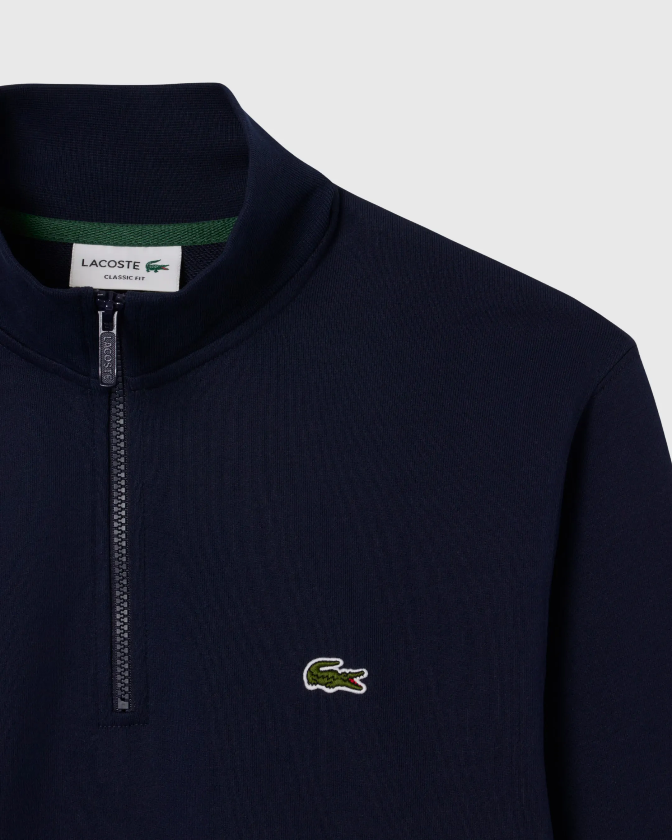 Lacoste Men's Half-Zip Sweater, деталь