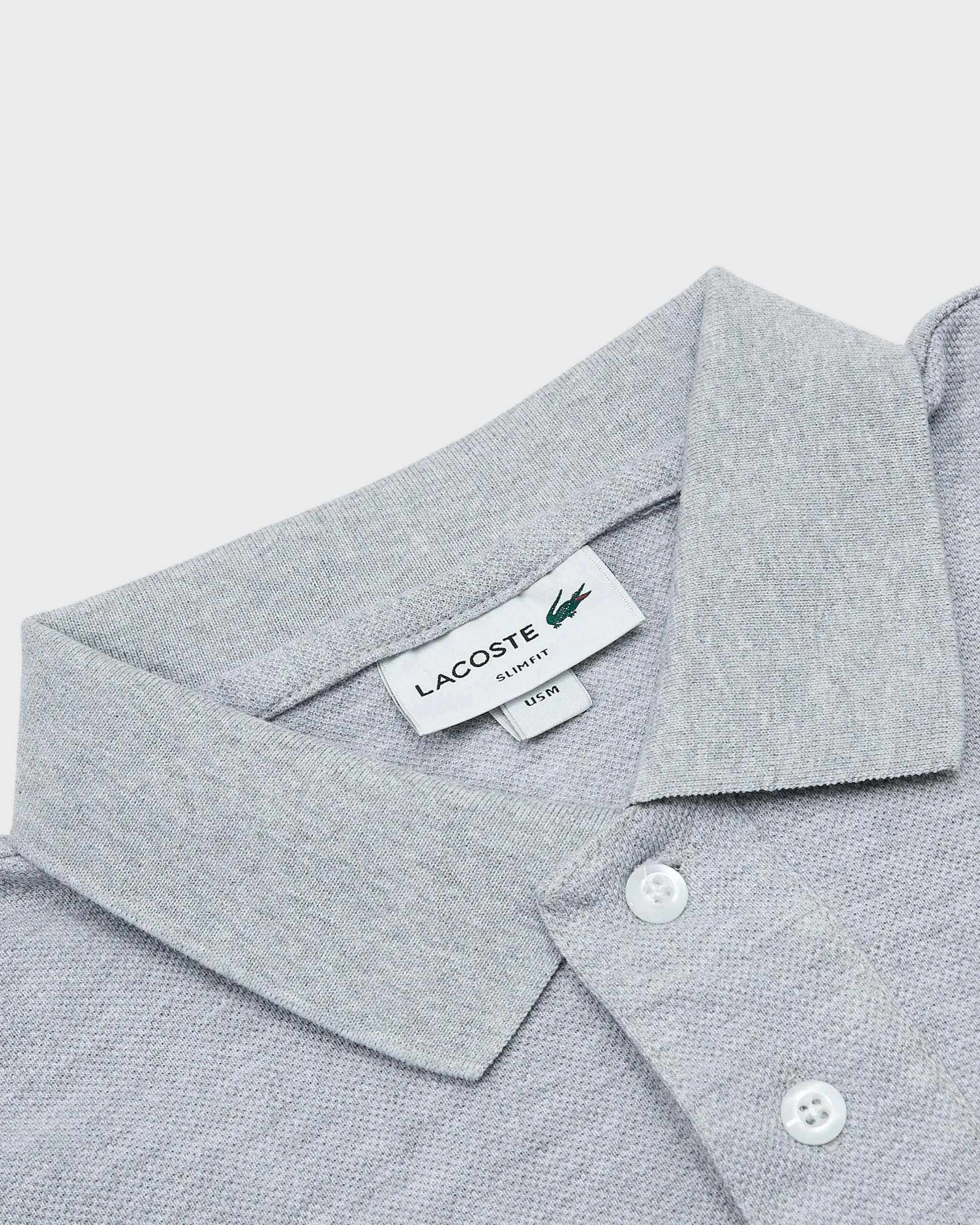 Lacoste Men's Slim Fit L.12.12 Piqué Polo, деталь