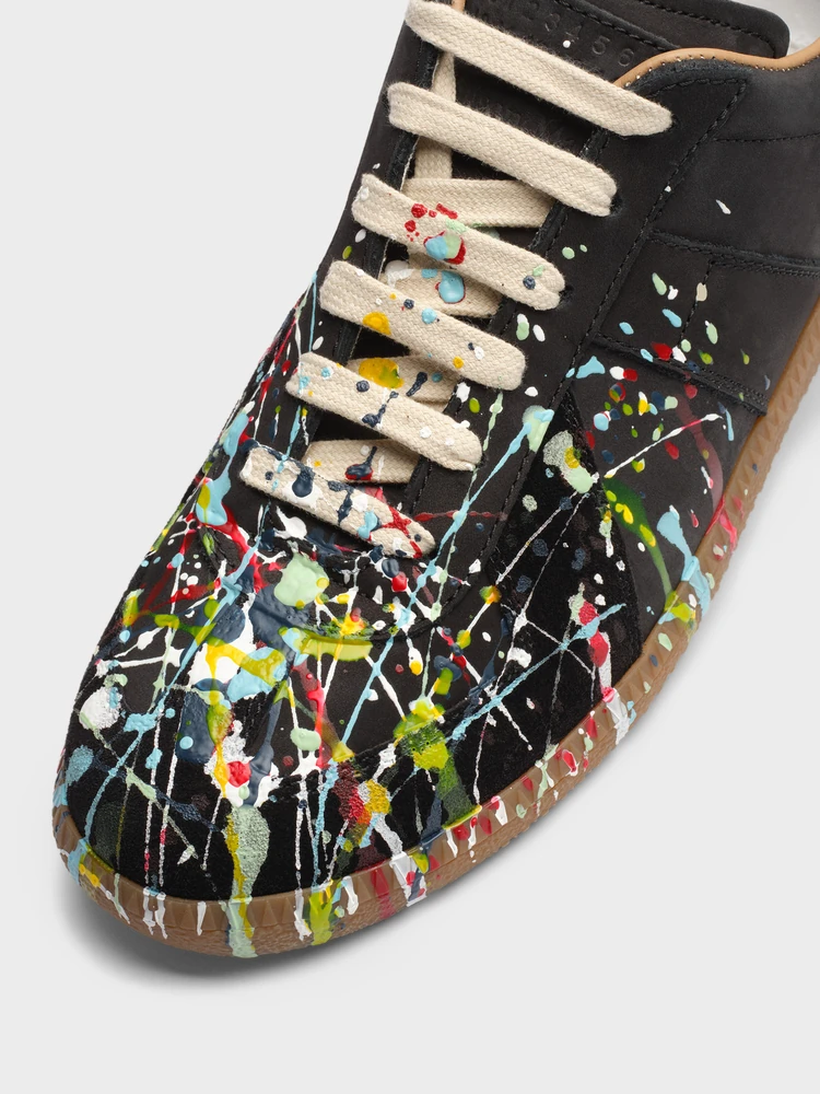 Maison Margiela Кроссовки Paint Replica, деталь