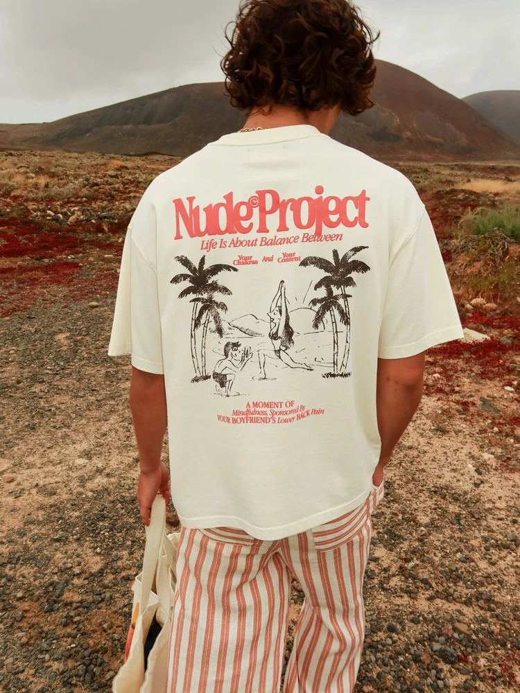 Nude Project Футболка Balance Tee, деталь