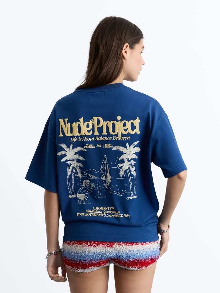 Nude Project Футболка Balance Tee, деталь