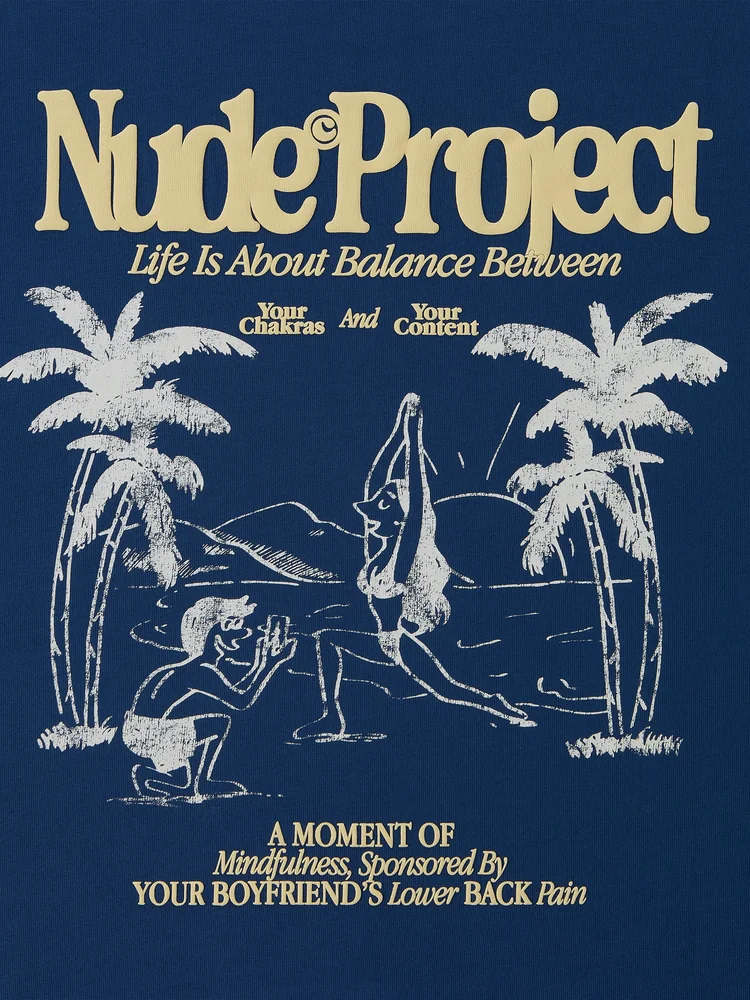 Nude Project Футболка Balance Tee, деталь
