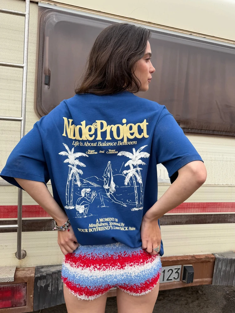Nude Project Футболка Balance Tee, деталь