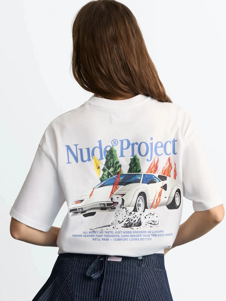 Nude Project Футболка Belfort Tee, деталь