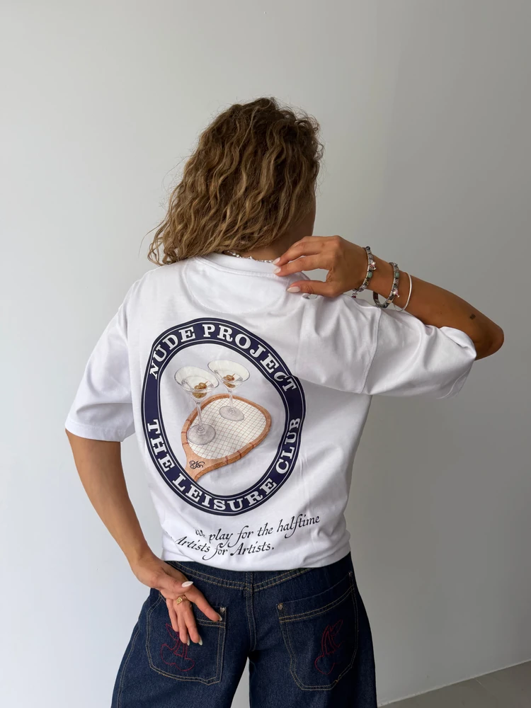 Nude Project Футболка I Need A Break Tee, деталь