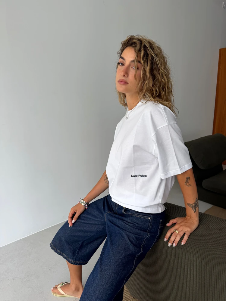 Nude Project Футболка I Need A Break Tee, деталь