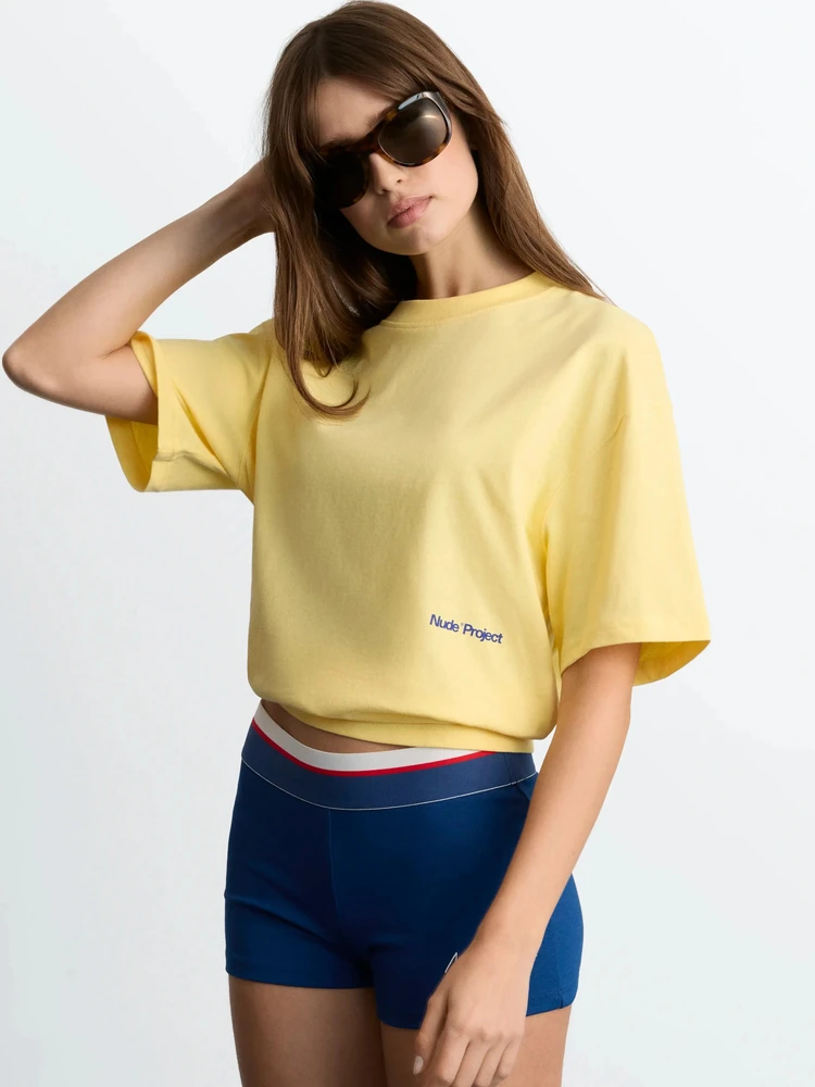 Nude Project Футболка I Need A Break Tee, деталь