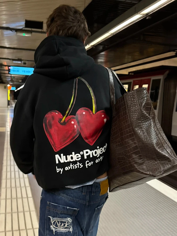 Nude Project Худи Juicy Cherry Hoodie, деталь