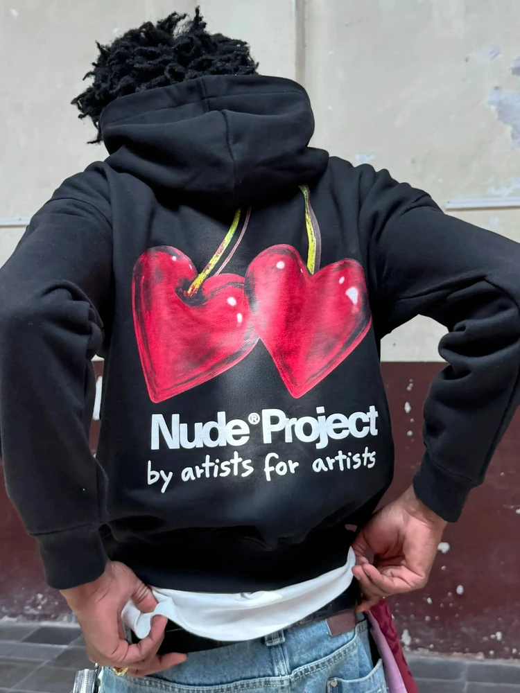 Nude Project Худи Juicy Cherry Hoodie, деталь