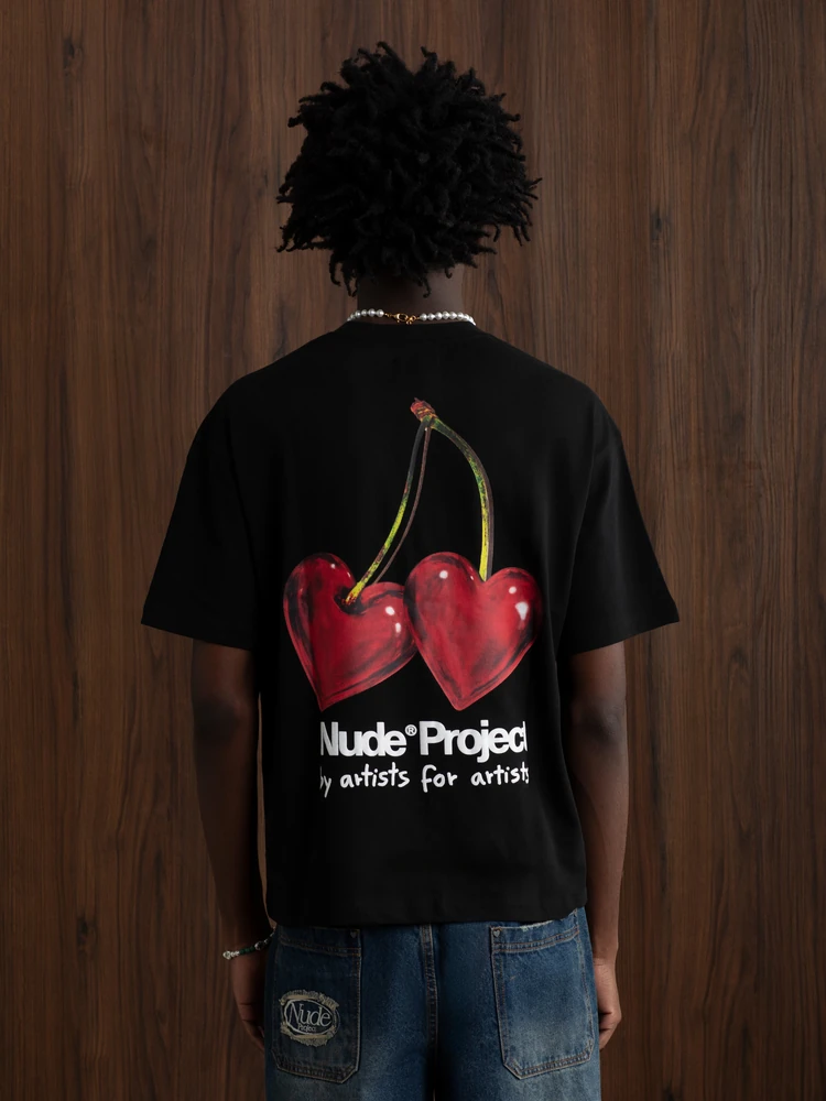 Nude Project Футболка Juicy Cherry Tee, деталь