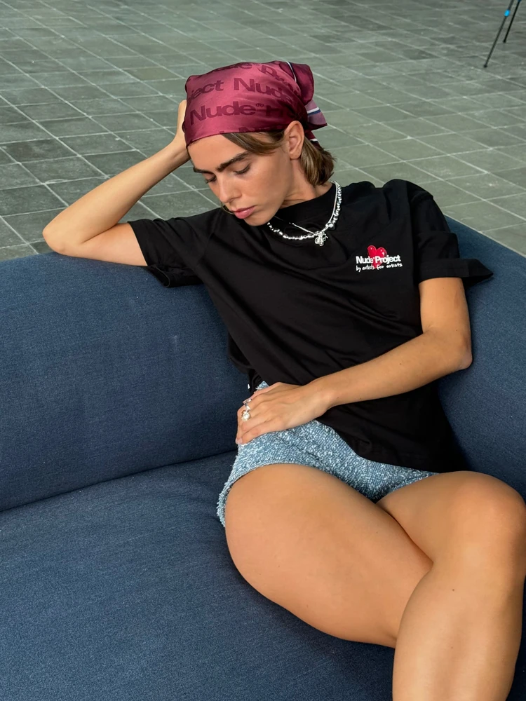 Nude Project Футболка Juicy Cherry Tee, деталь