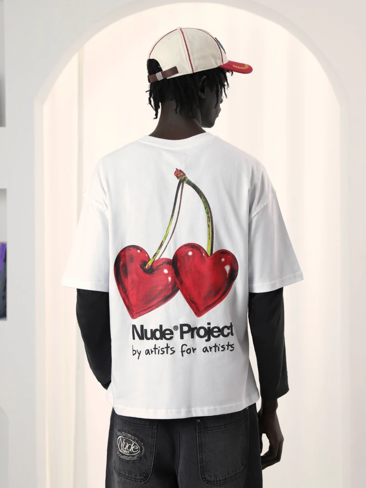 Nude Project Футболка Juicy Cherry Tee, деталь