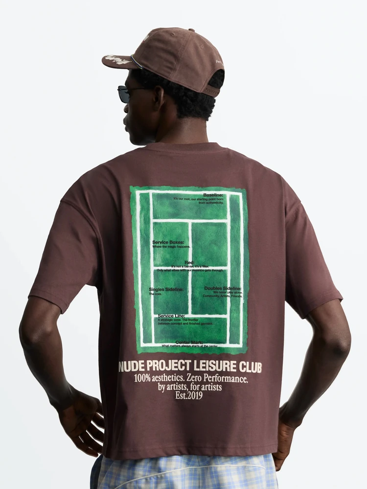 Nude Project Футболка Court Tee, деталь
