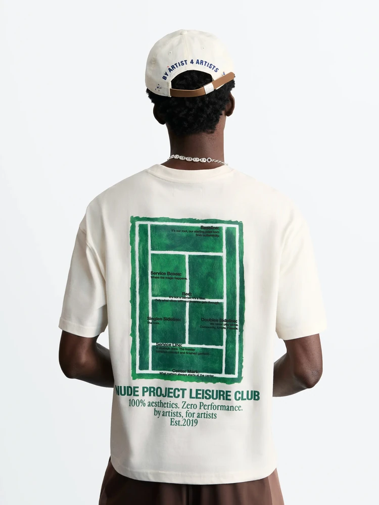 Nude Project Футболка Court Tee, деталь