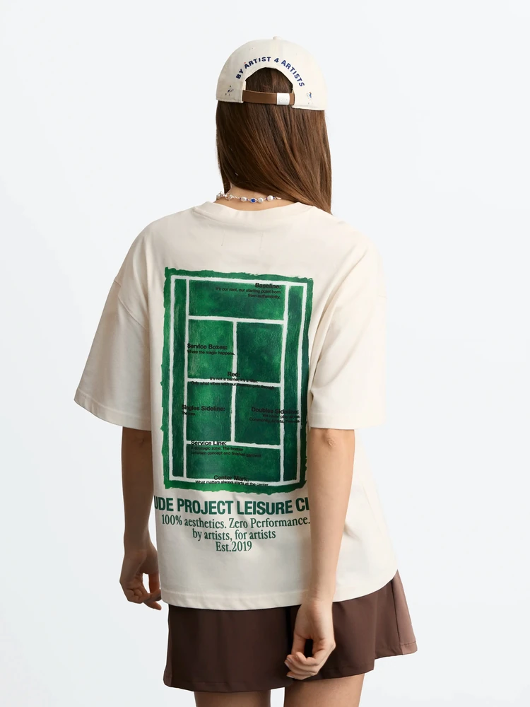 Nude Project Футболка Court Tee, деталь