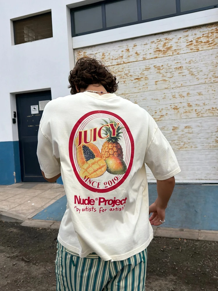 Nude Project Футболка Juicyyyy Tee, деталь