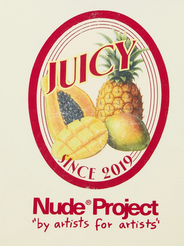Nude Project Футболка Juicyyyy Tee, деталь