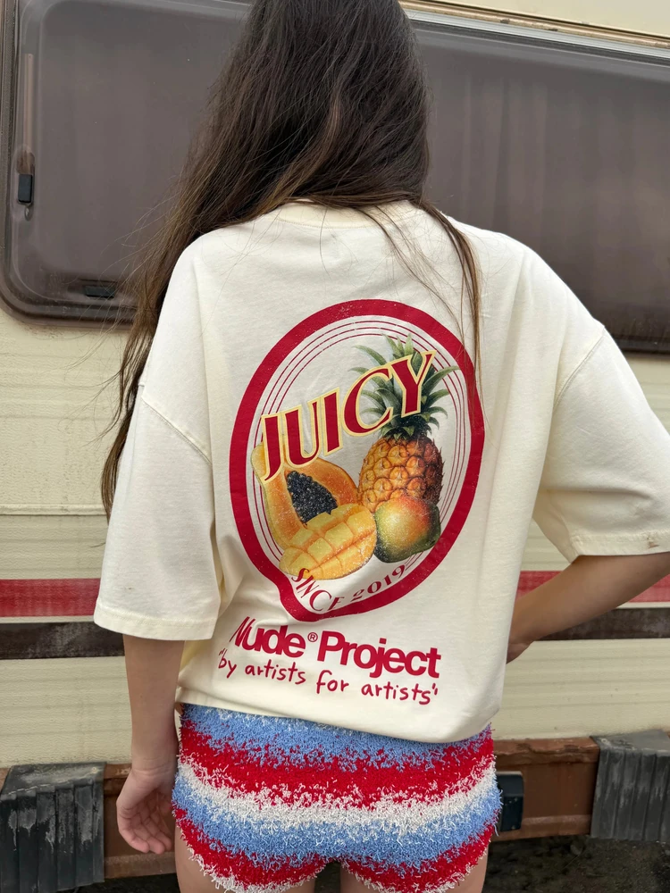 Nude Project Футболка Juicyyyy Tee, деталь