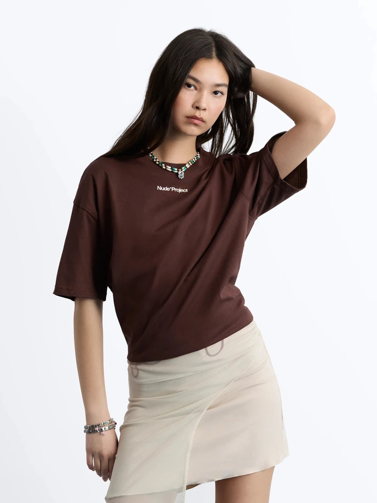 Nude Project Футболка Lotus Tee, деталь