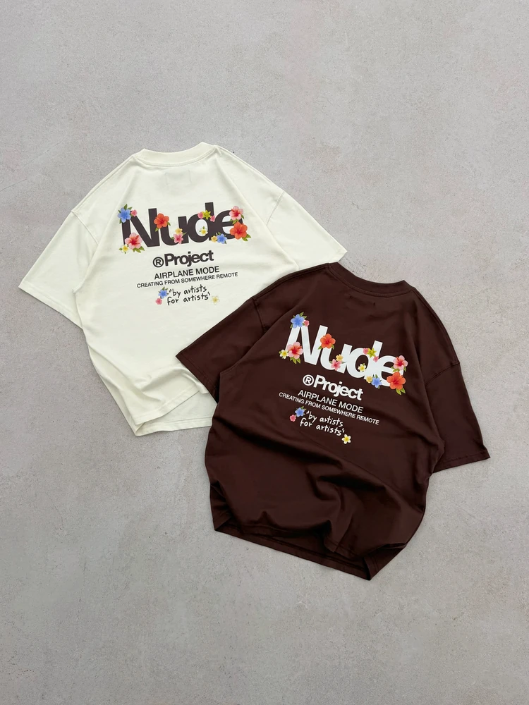 Nude Project Футболка Lotus Tee, деталь