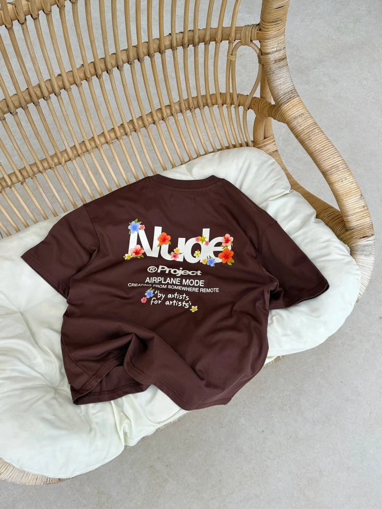 Nude Project Футболка Lotus Tee, деталь