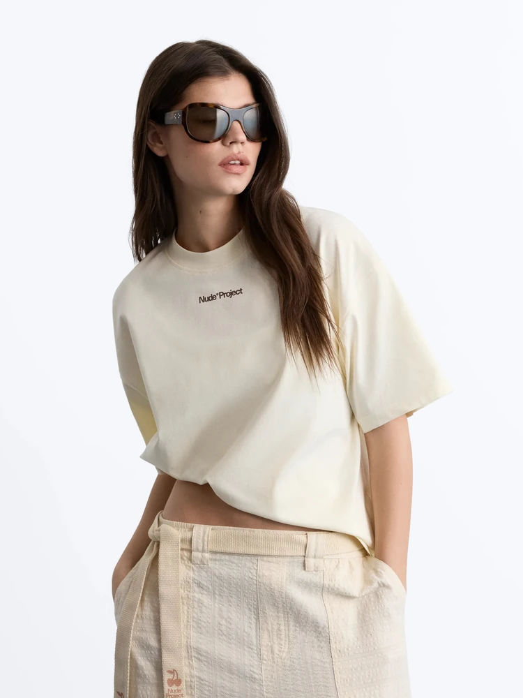 Nude Project Футболка Lotus Tee, деталь