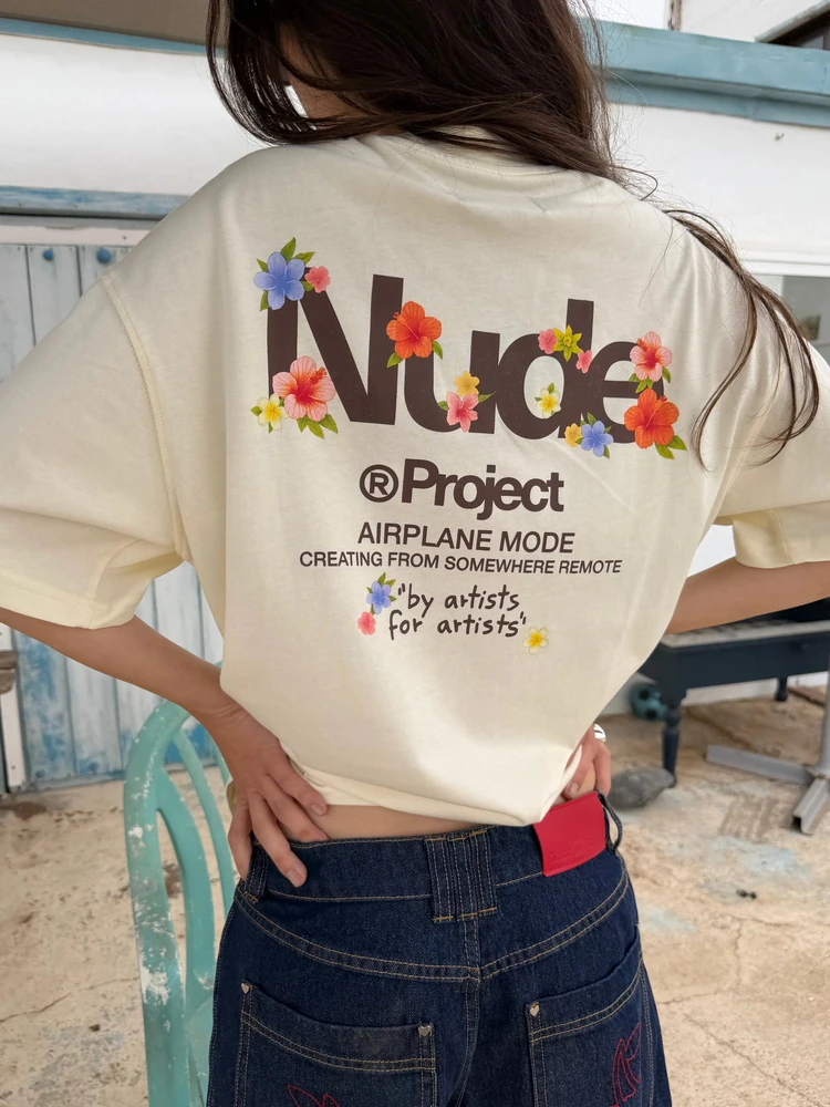 Nude Project Футболка Lotus Tee, деталь