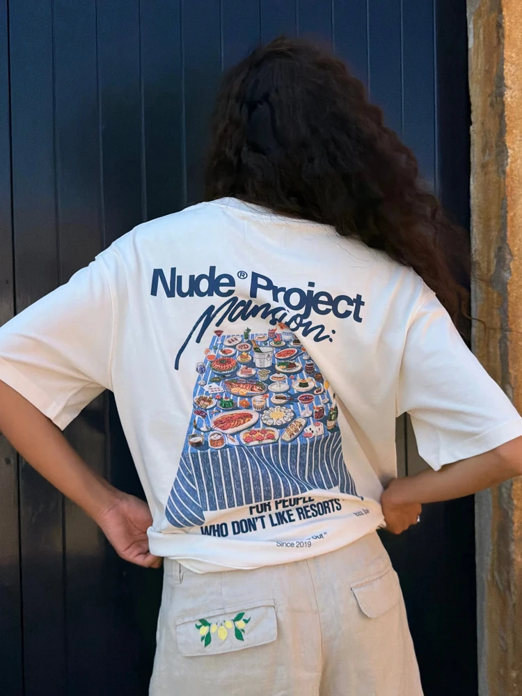 Nude Project Футболка Sobremesa Tee, деталь
