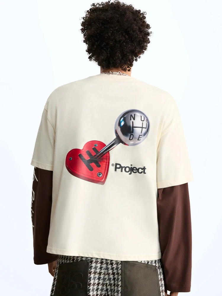 Nude Project Футболка Upshift Tee, деталь