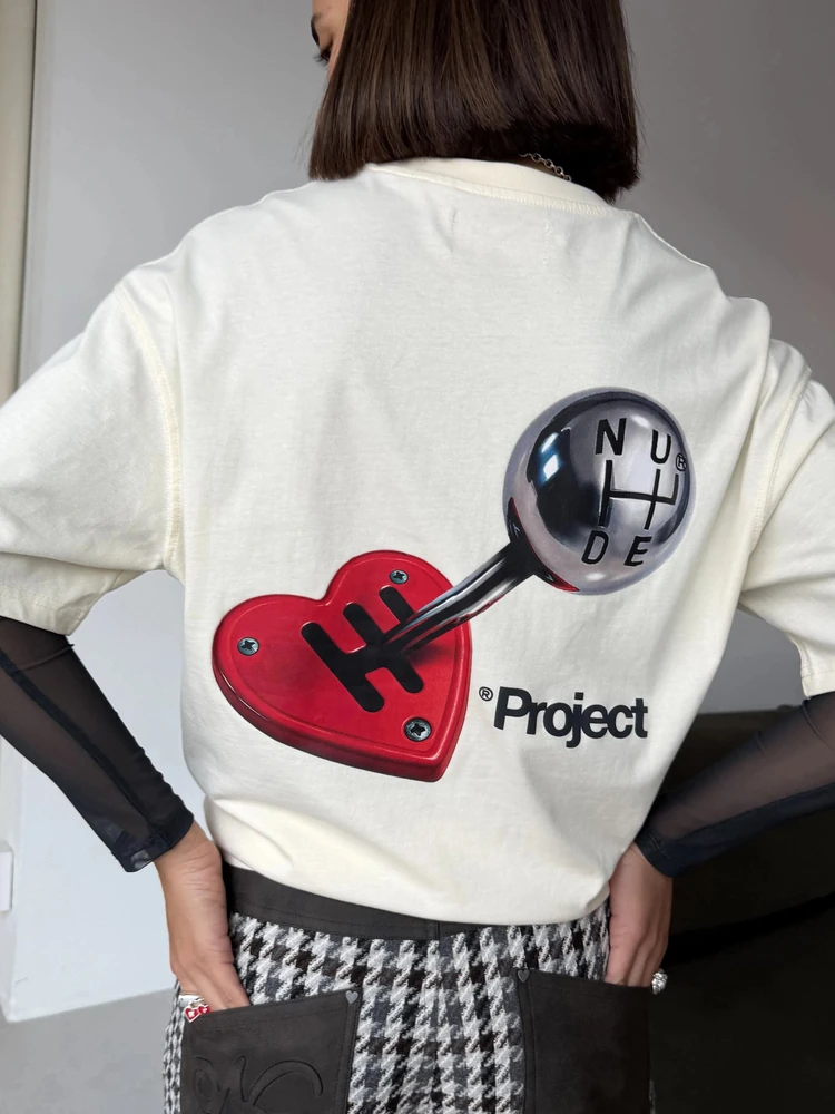 Nude Project Футболка Upshift Tee, деталь