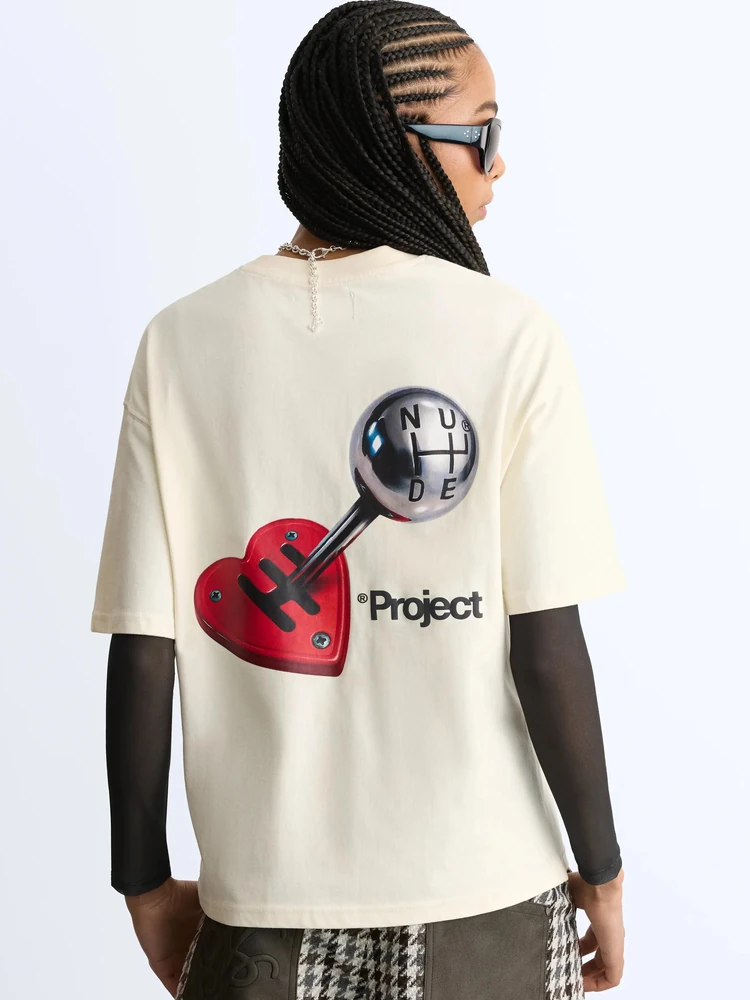 Nude Project Футболка Upshift Tee, деталь