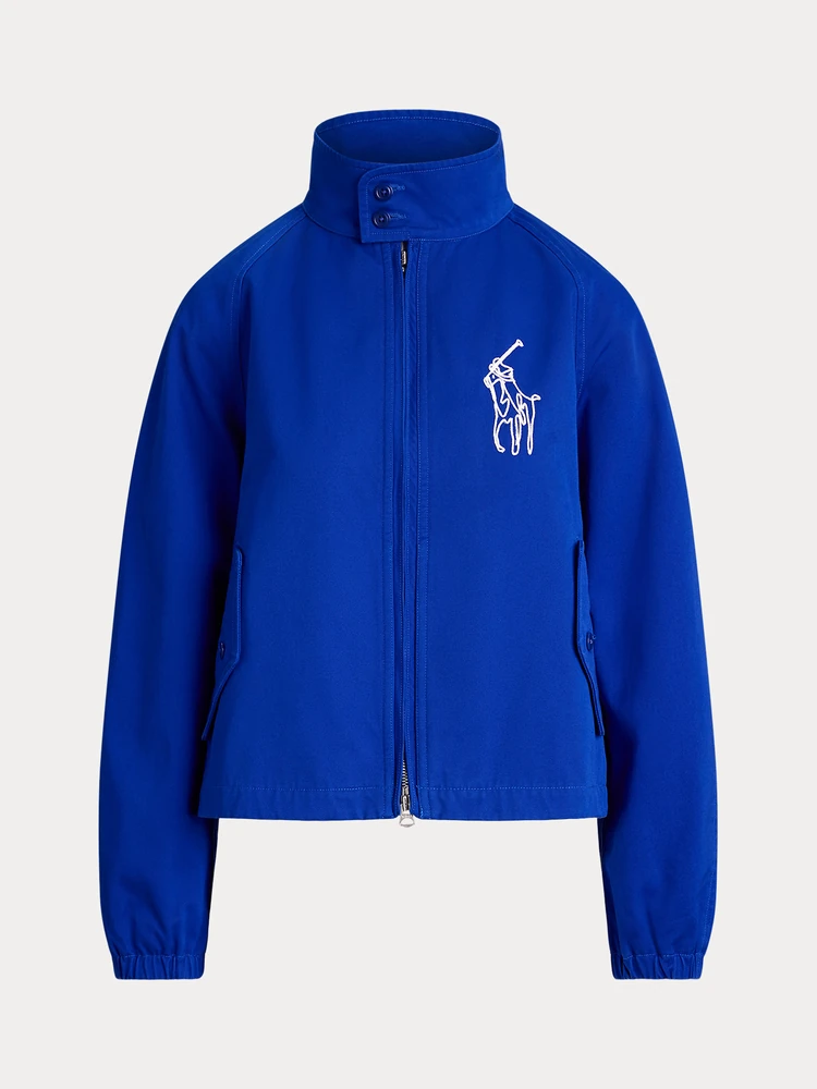 Polo Ralph Lauren Куртка из хлопкового твила с вышивкой, деталь