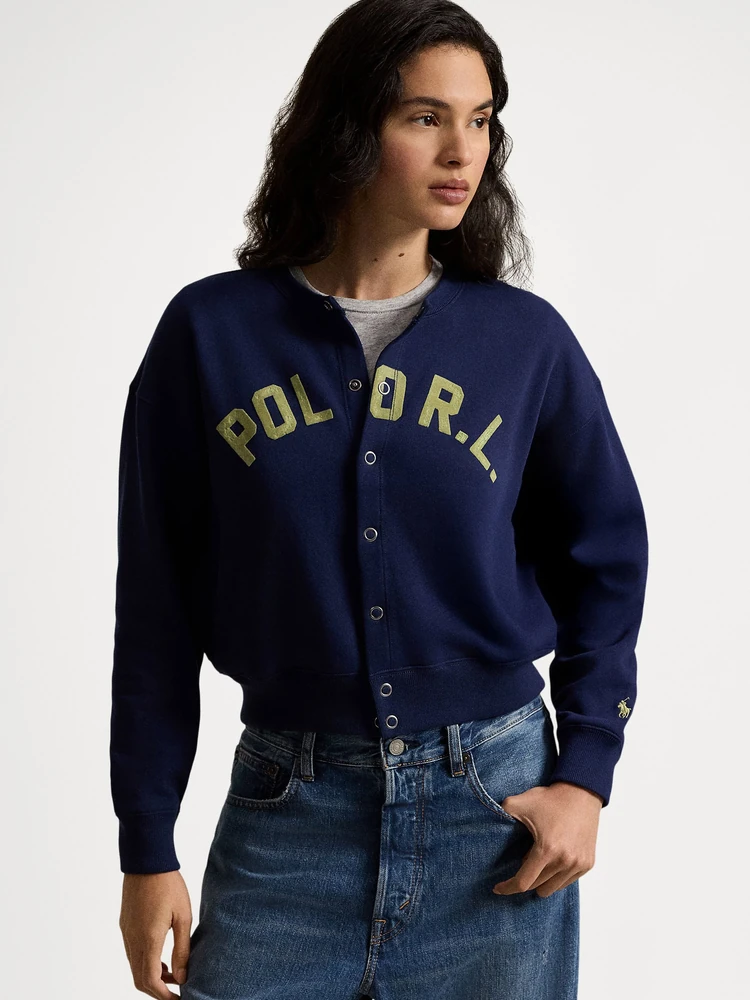 Polo Ralph Lauren Флисовый кардиган на кнопках с логотипом