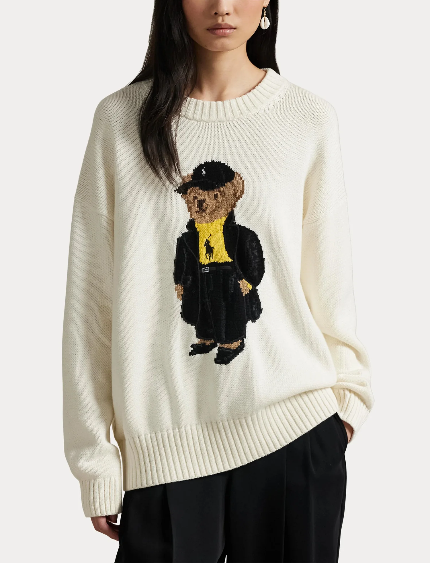 Ralph Lauren Хлопковый свитер Polo Bear Clubhouse