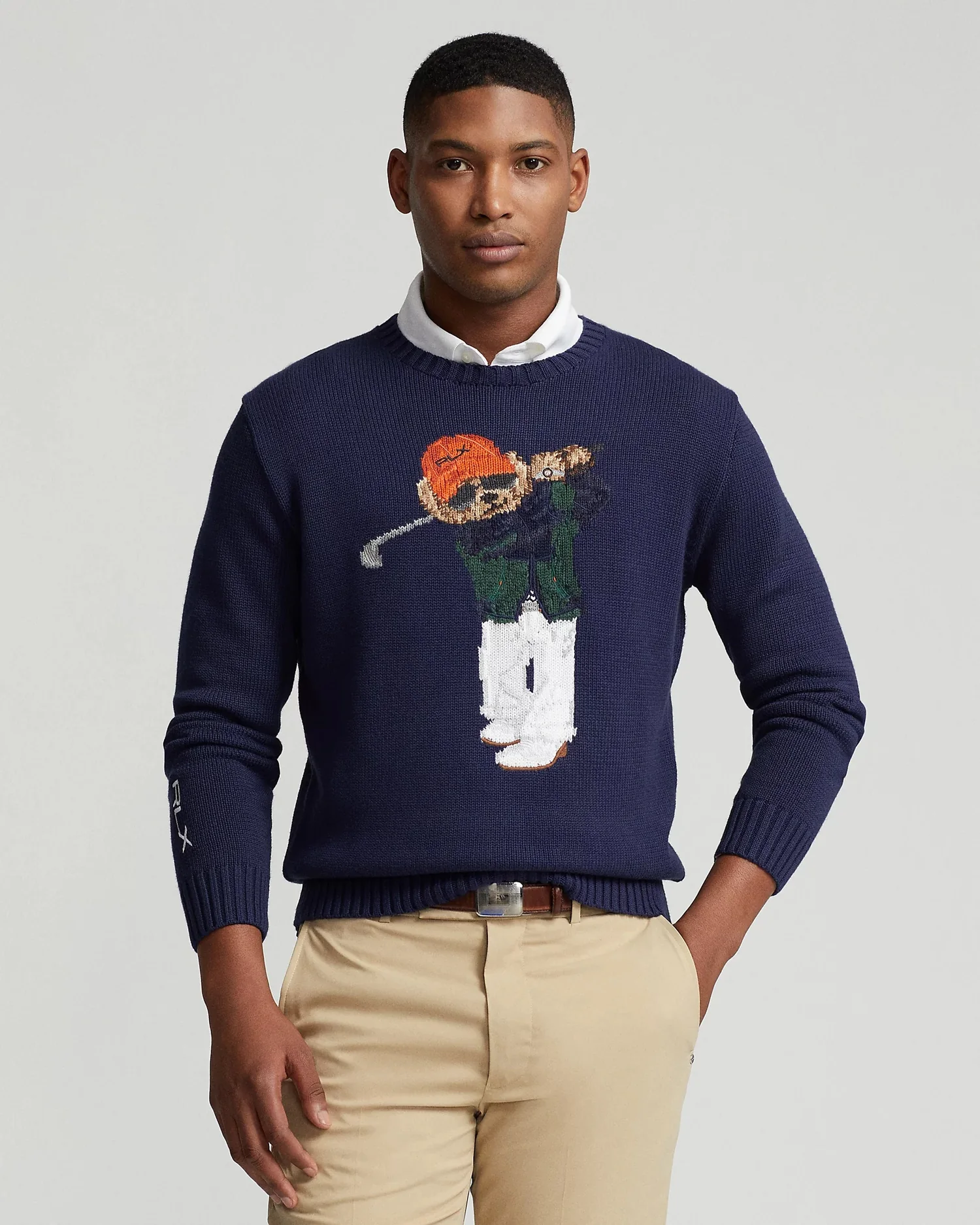 Ralph Lauren Джемпер Polo Bear из смесового хлопка