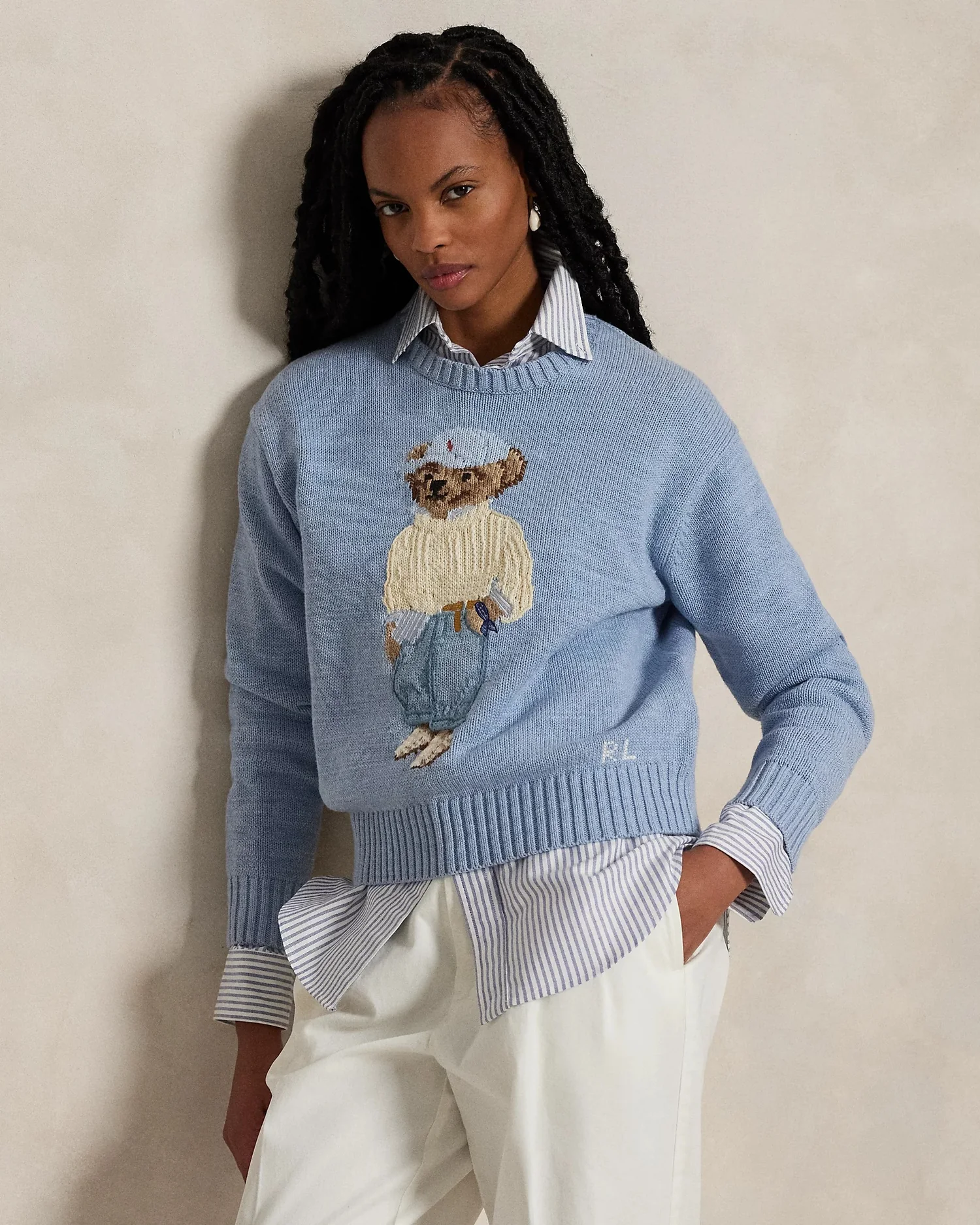 Ralph Lauren Свитер Polo Bear с круглым вырезом