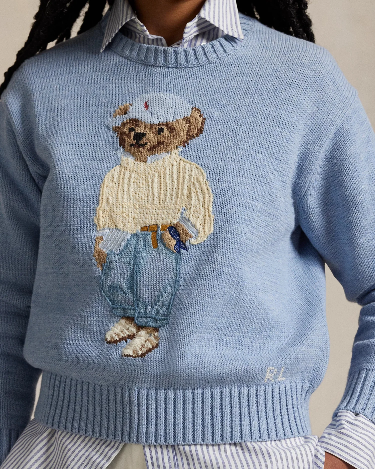 Ralph Lauren Свитер Polo Bear с круглым вырезом, фото 5
