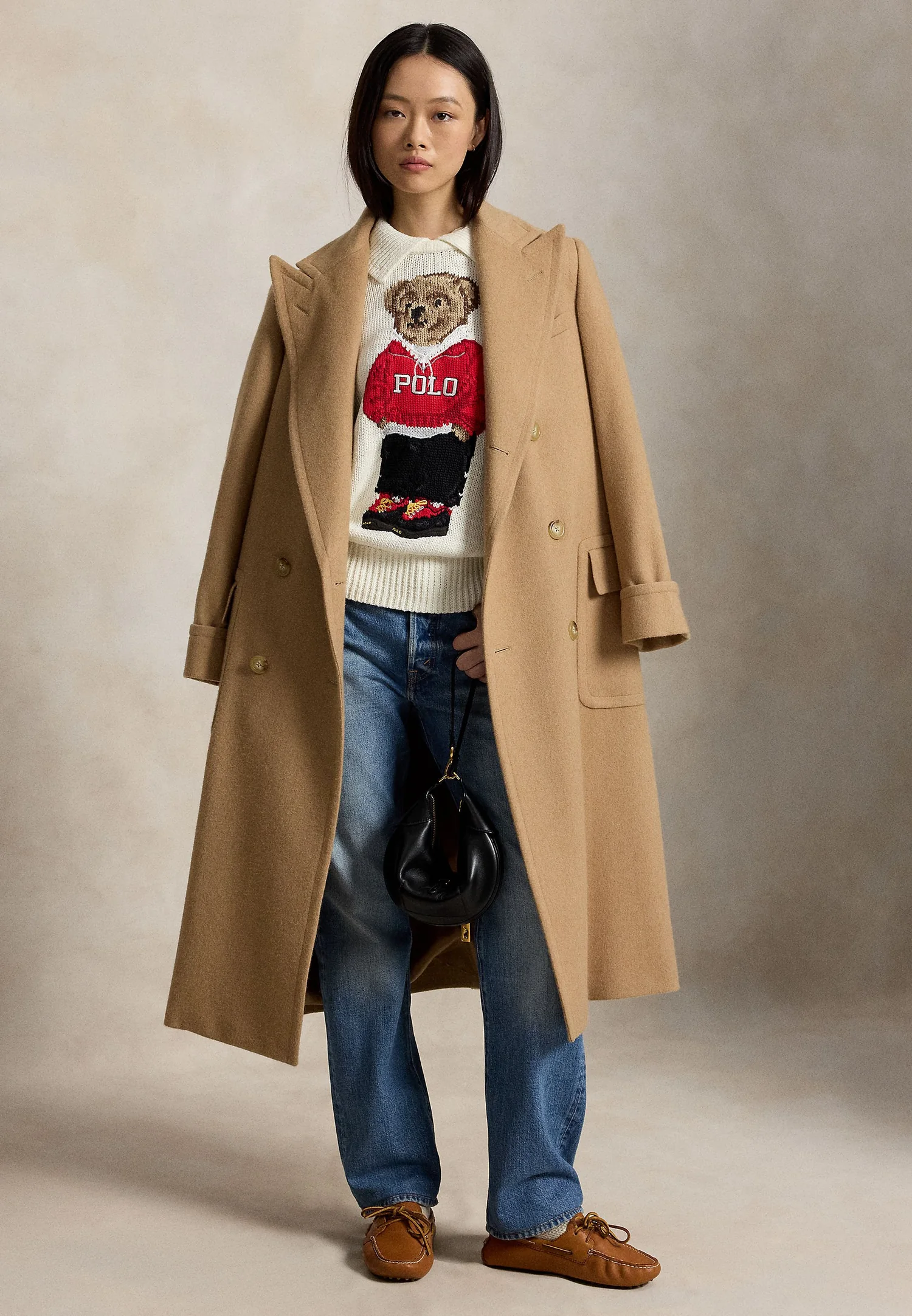 Ralph Lauren Свитер Polo Bear из льна и хлопка, фото 5