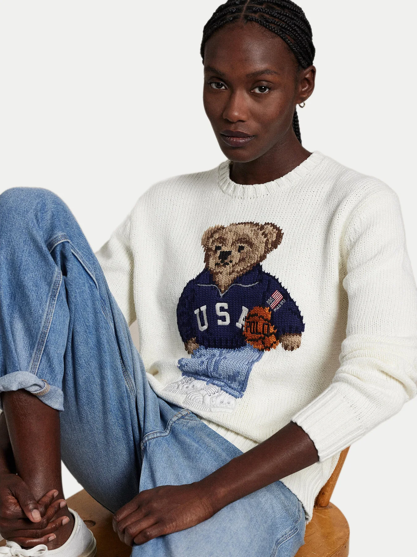 Ralph Lauren Свитер Polo Bear USA, фото 6