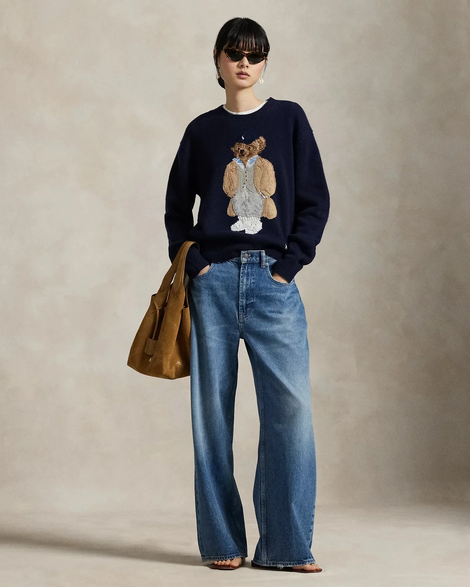 Ralph Lauren Джемпер Polo Bear из шерсти и кашемира, фото 3