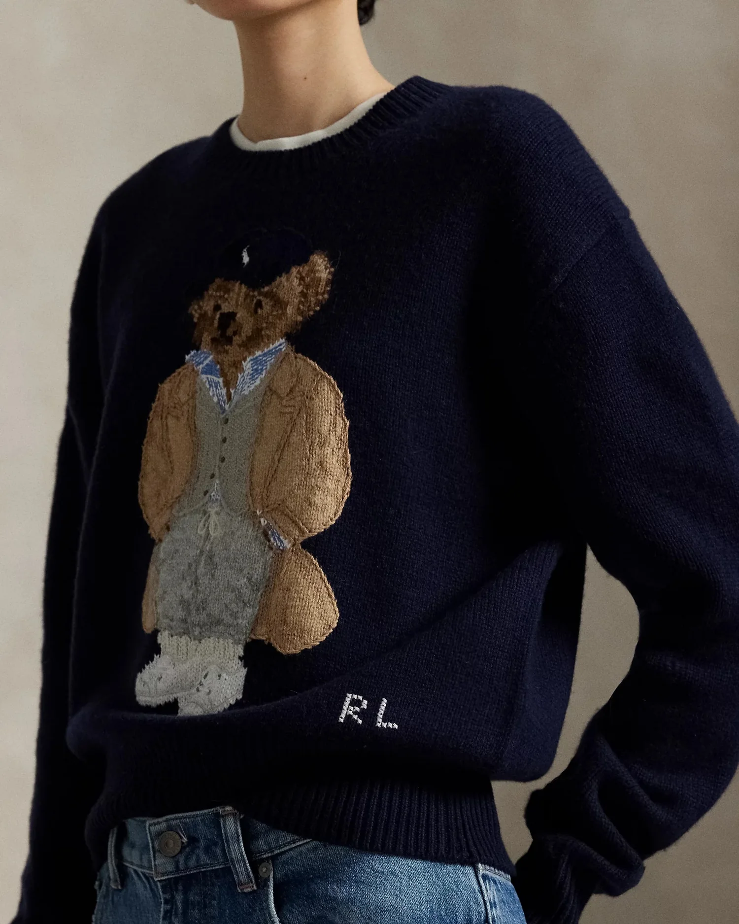 Ralph Lauren Джемпер Polo Bear из шерсти и кашемира, фото 5